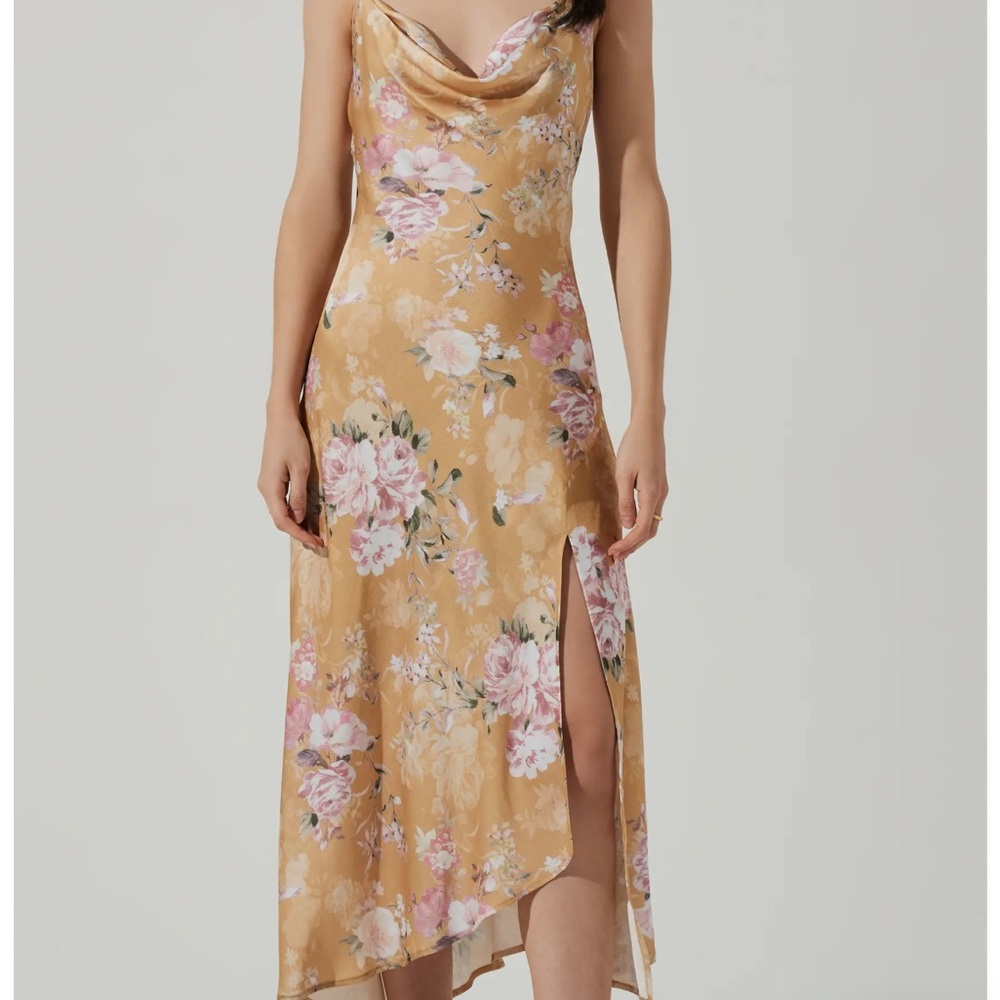Astr the Label Gaia floral midi